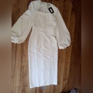 M.O.R.A fashion cream color Maxi dress size small